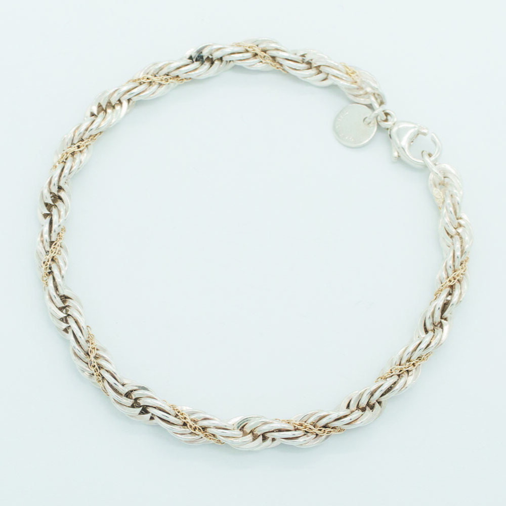TIFFANY & CO. Vintage Gold Charm Bracelet